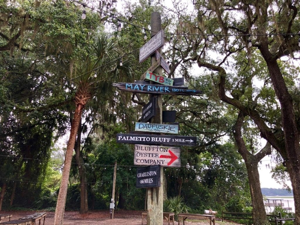Famous Sign at Oyster Park