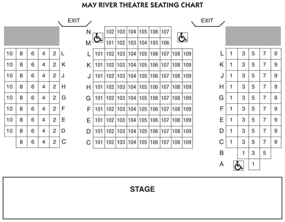 Seating Chart Theatre