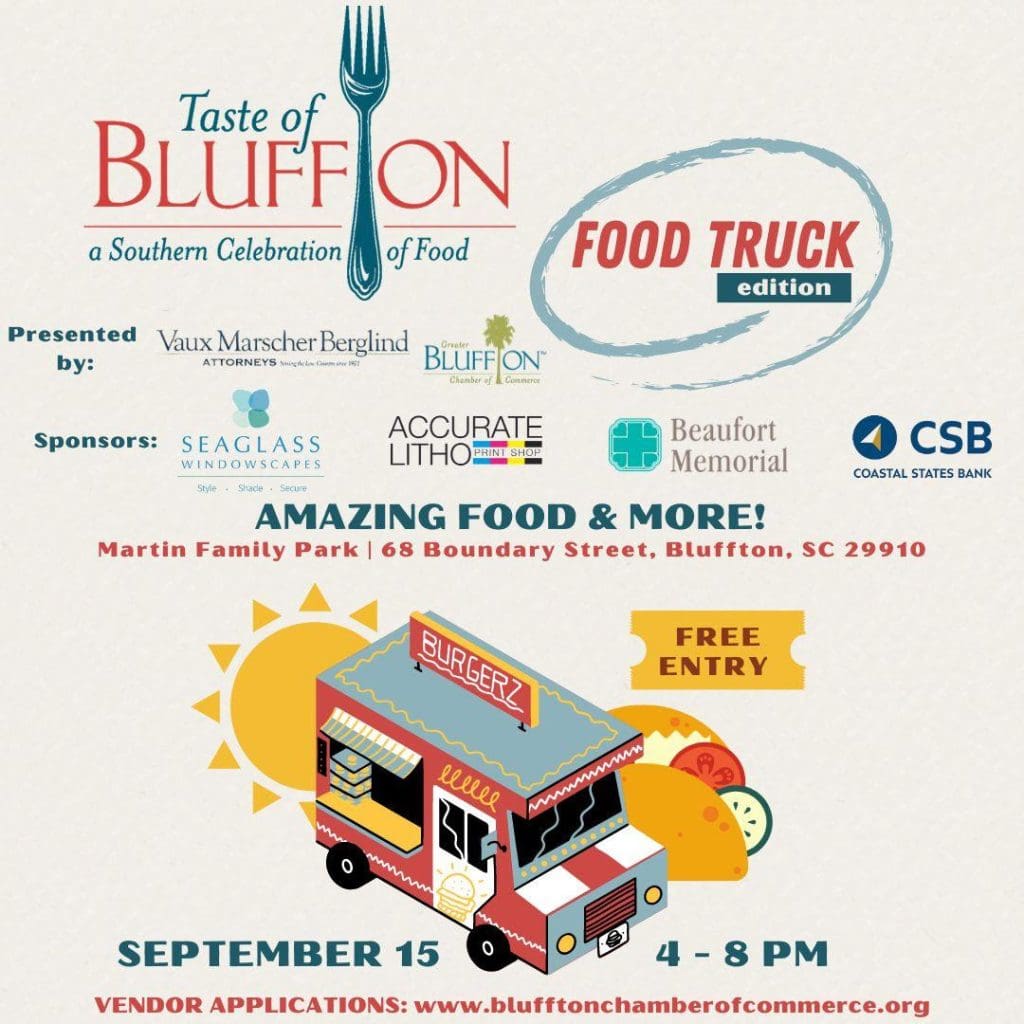 Taste of Bluffton Food Truck Edition 2023 Bluffton SC