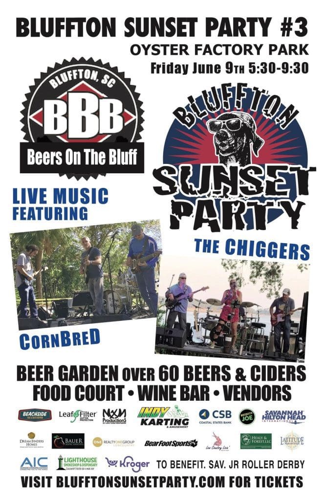 Brews on the Bluff Bluffton Sunset Party 2023 Bluffton SC